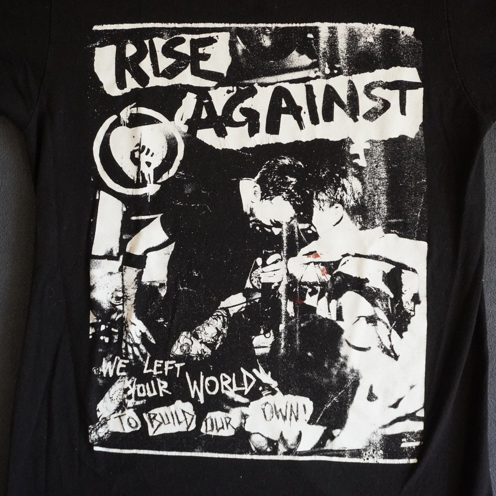 Rise Against Summer Tour 2017 Band T-Shirt Black Punk Rock Graphic Tee Small - Picture 3 of 7